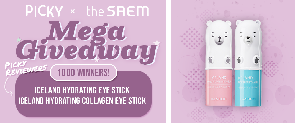 kbeauty Picky x The SAEM | Iceland Hydrating Eye Stick, Iceland Hydrating Collagen Eye Stick event