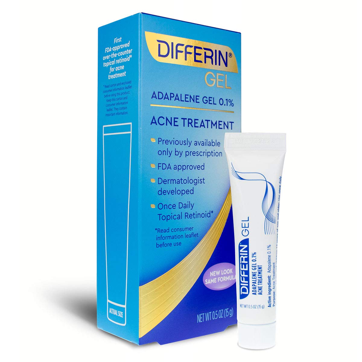 Differin - Adapalene Gel 0.1% Acne Treatment | Best Korean S
