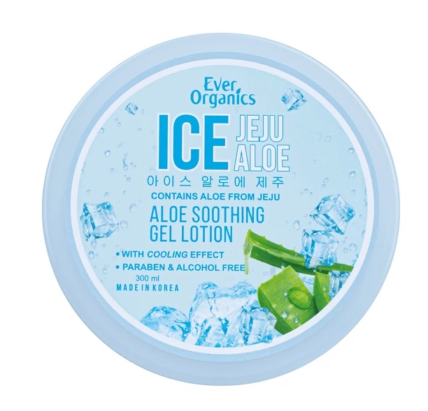 Jeju Aloe Ice Soothing Gel Lotion - ever-organics
