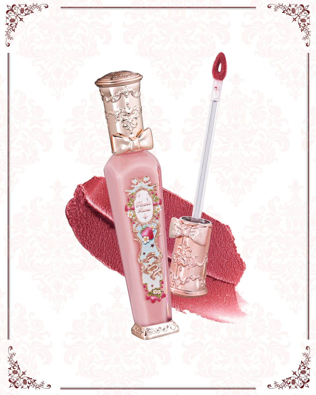 Cream Rococo Flower Knows Strawberry Rococo Cloud Lip Cream - Tiny Tulip