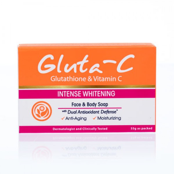Gluta-C Intense Whitening Face & Body Soap with Dual-Antioxidant Defense  Reviews & Ingredients