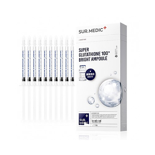 sur.medic super glutathione 100 bright ampoule review SUR.MEDIC Super Glutathione 100Tm Bright Ampoule Reviews & Ingredients