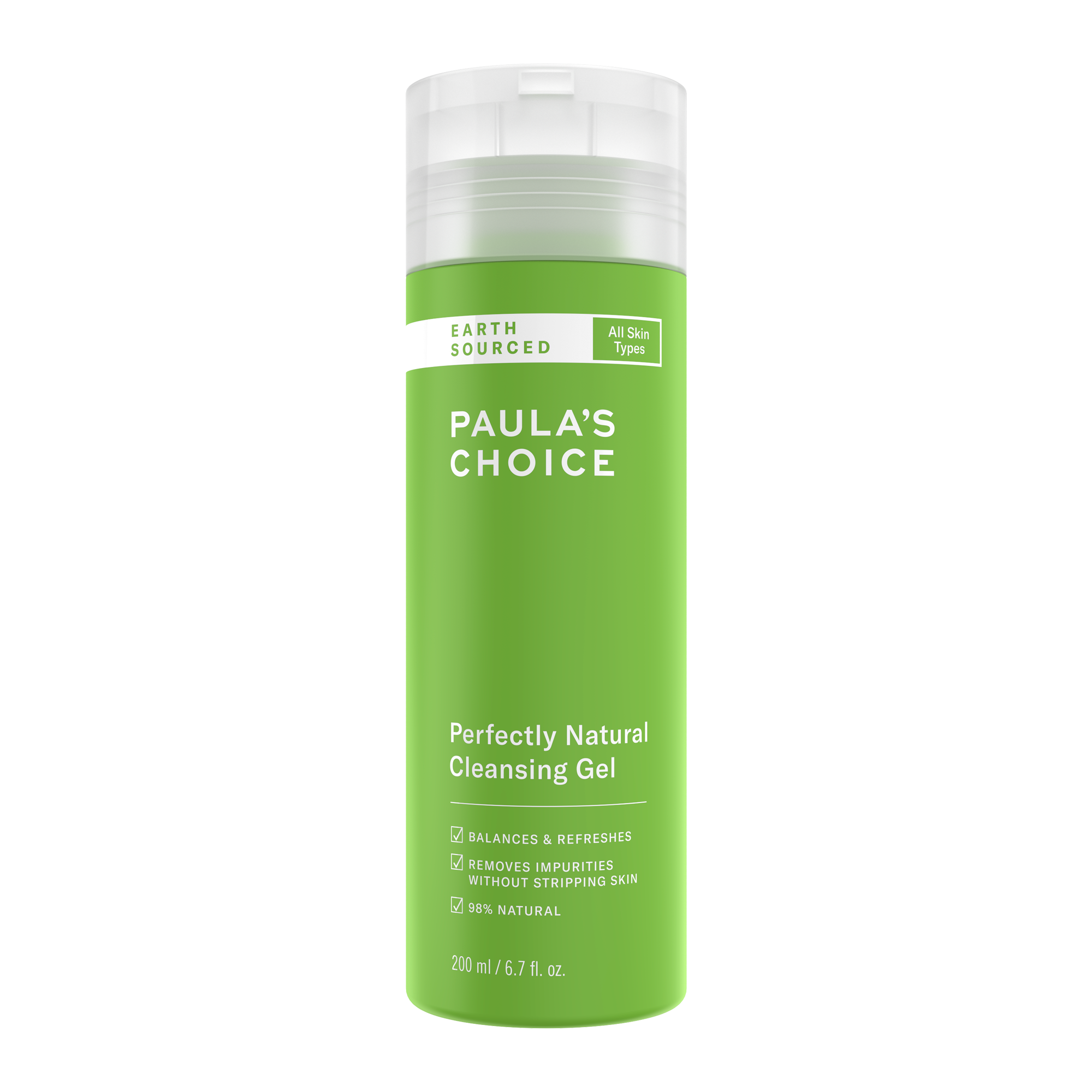 Paula's Choice Earth Sourced Perfectly Natural Cleansing Gel Reviews & Ingredients