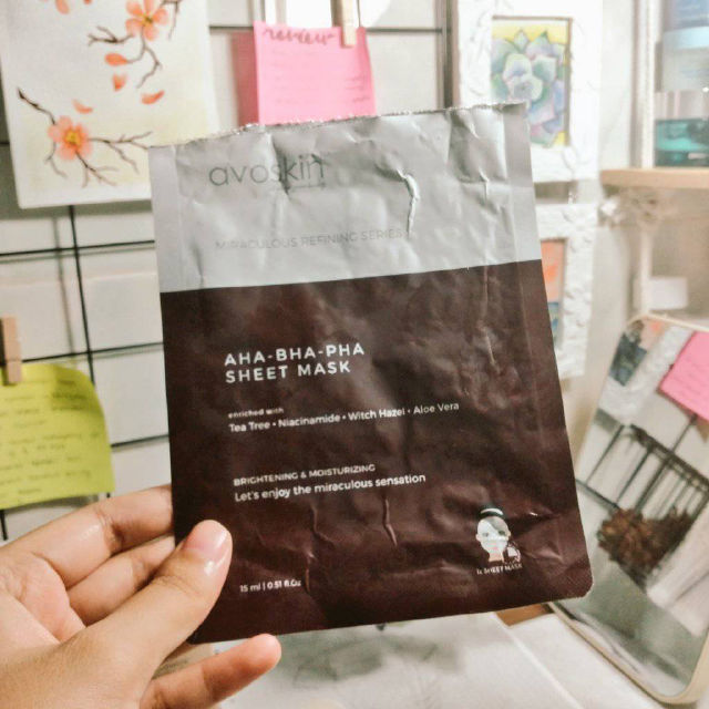 Avoskin - Miraculous Refining AHA-BHA-PHA Sheet Mask | Best