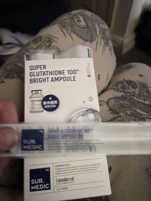 sur.medic super glutathione 100 bright ampoule Glutathione Skin Whitening Capsule 1000Mg - Drug Type: General Medicines -  Drug Type: General Medicines at Best Price in New Delhi