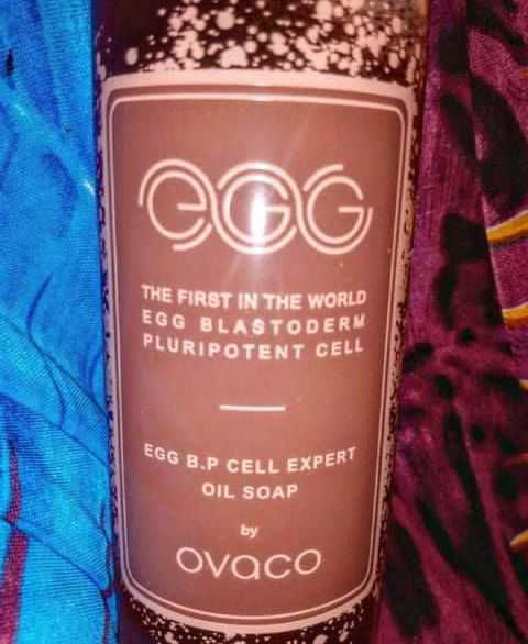 洗顔料 ovaco EGG B.P. CELL EXPERT OIL SOAP Ovaco EGG BP Cell