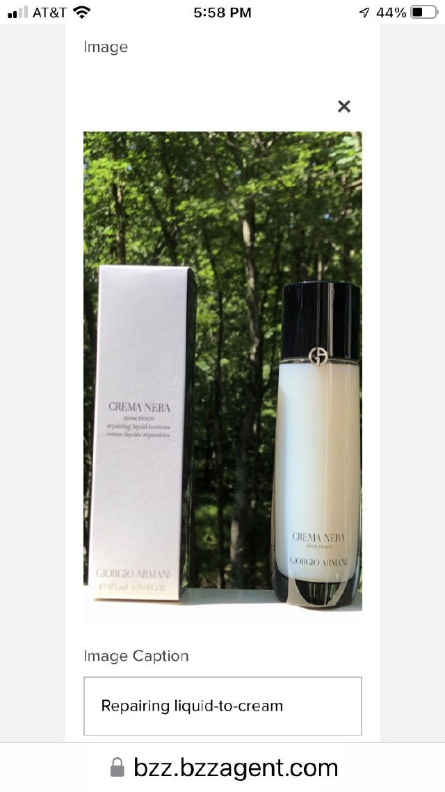 Giorgio Armani Crema Nera Neocream Reviews & Ingredients