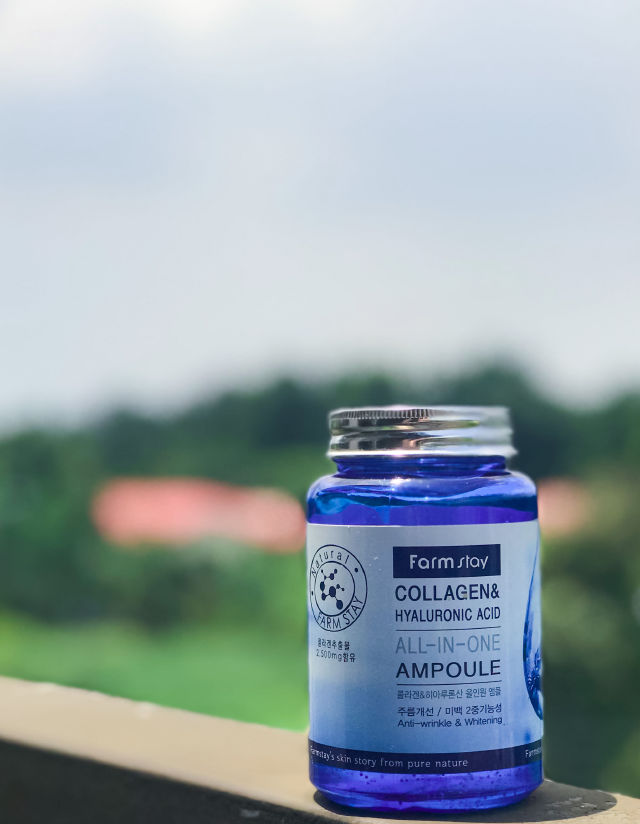 Farmstay Collagen & Hyaluronic Acid All-In-One Ampoule Reviews & Ingredients