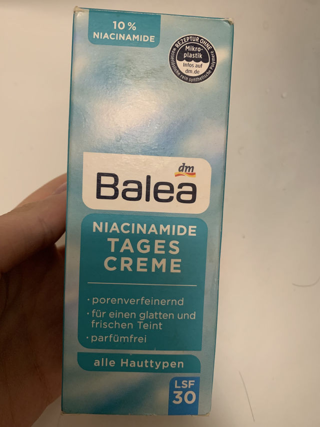 Balea Niacinamide Tagescreme LSF30 Reviews & Ingredients