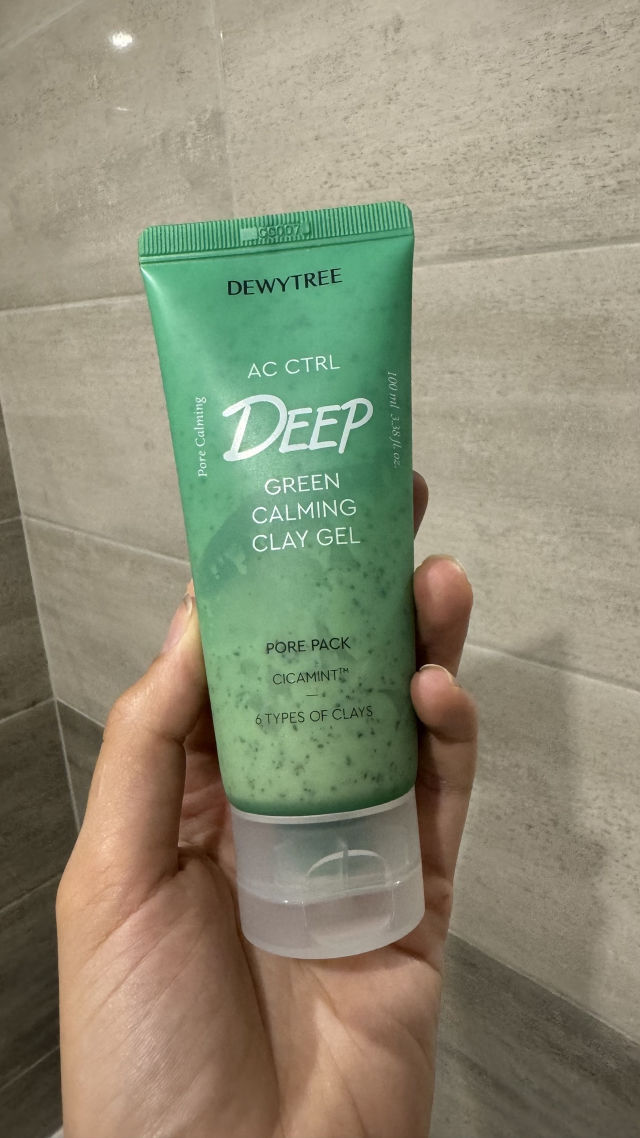 AC Ctrl Deep Green Calming Clay Gel Pore Pack - dewytree