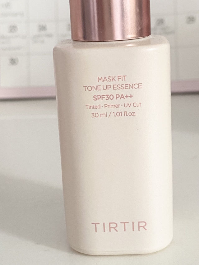 TIRTIR MASK FIT TONE UP CREAM/ESSENCE ×2 TIRTIR Mask Fit Tone Up Essence SPF30 PA++ Beige (30ml