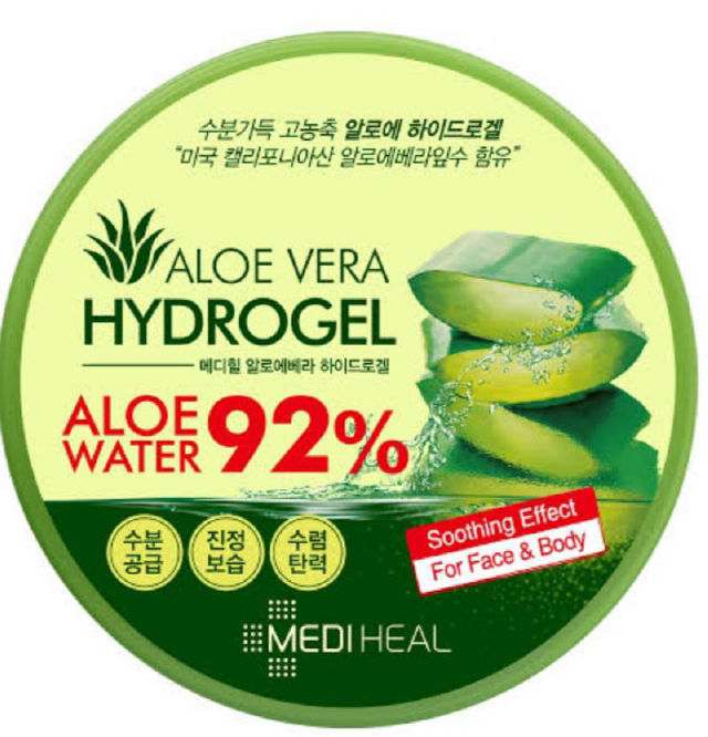 MEDIHEAL Aloe Vera Hydrogel 92% Reviews & Ingredients