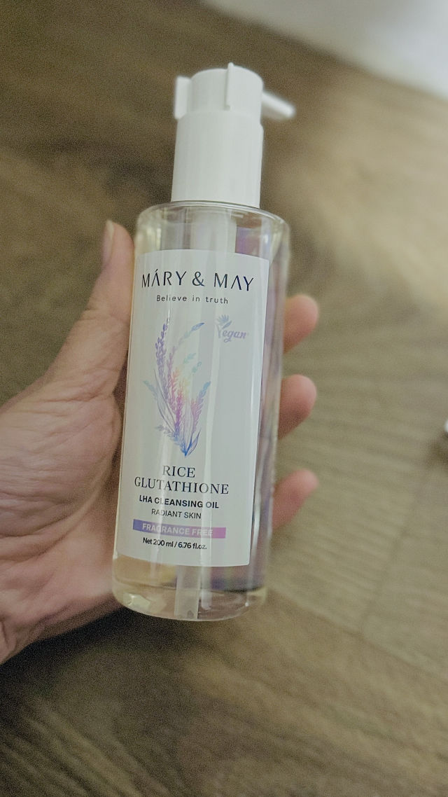 Mary&May Rice Glutathione LHA Cleansing Oil Reviews & Ingredients
