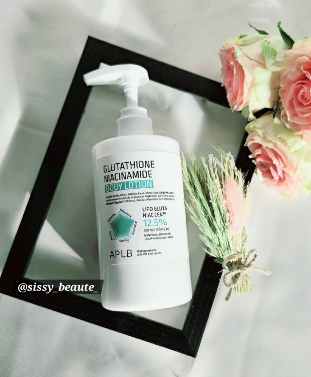 acetyl glutathione vs liposomal glutathione APLB Glutathione Niacinamide Body Lotion Reviews & Ingredients main image 0