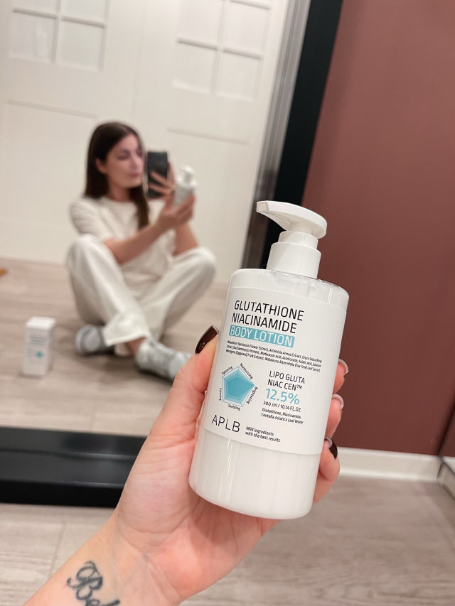 acetyl glutathione vs liposomal glutathione APLB Glutathione Niacinamide Body Lotion Reviews & Ingredients